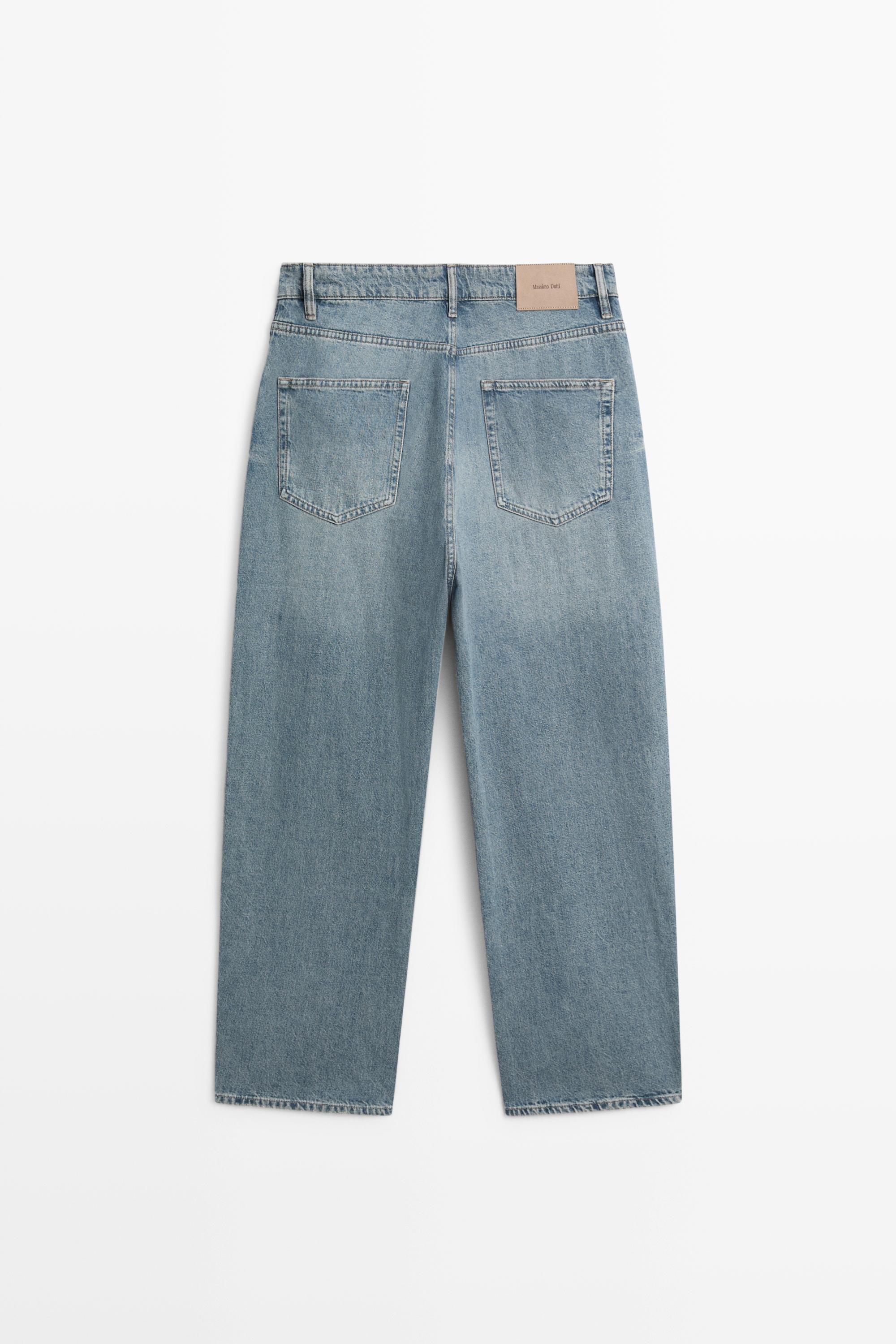 Jean barrel fit